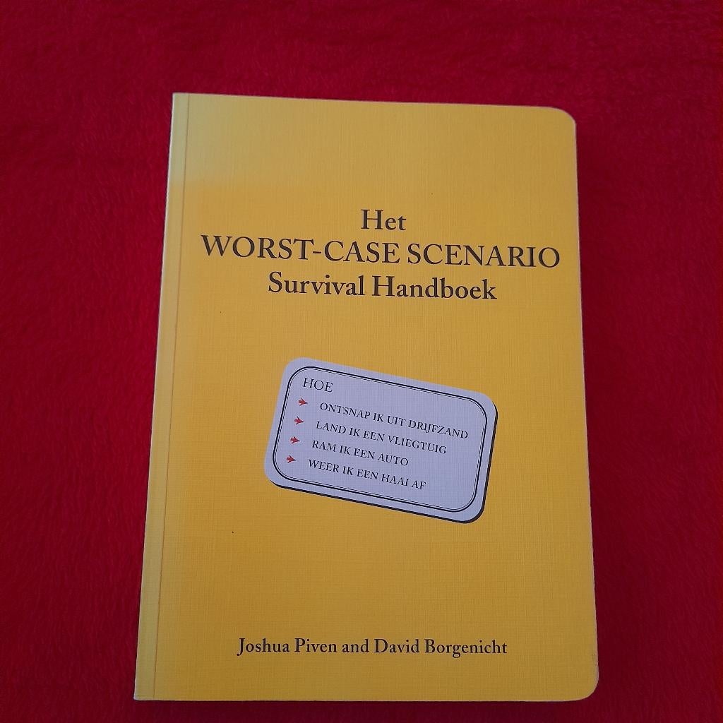 Joshua Piven - Het worst case scenario ( survival handboek), Boeken, Ophalen of Verzenden, Zo goed als nieuw, Joshua Piven, Wereld overig
