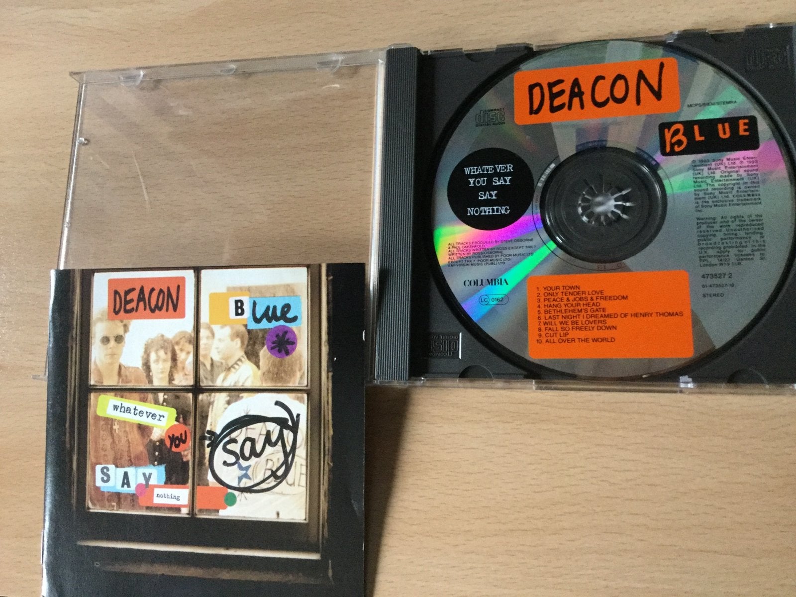 Deacon Blue-Whatever you say, say nothing., Ophalen of Verzenden, Zo goed als nieuw