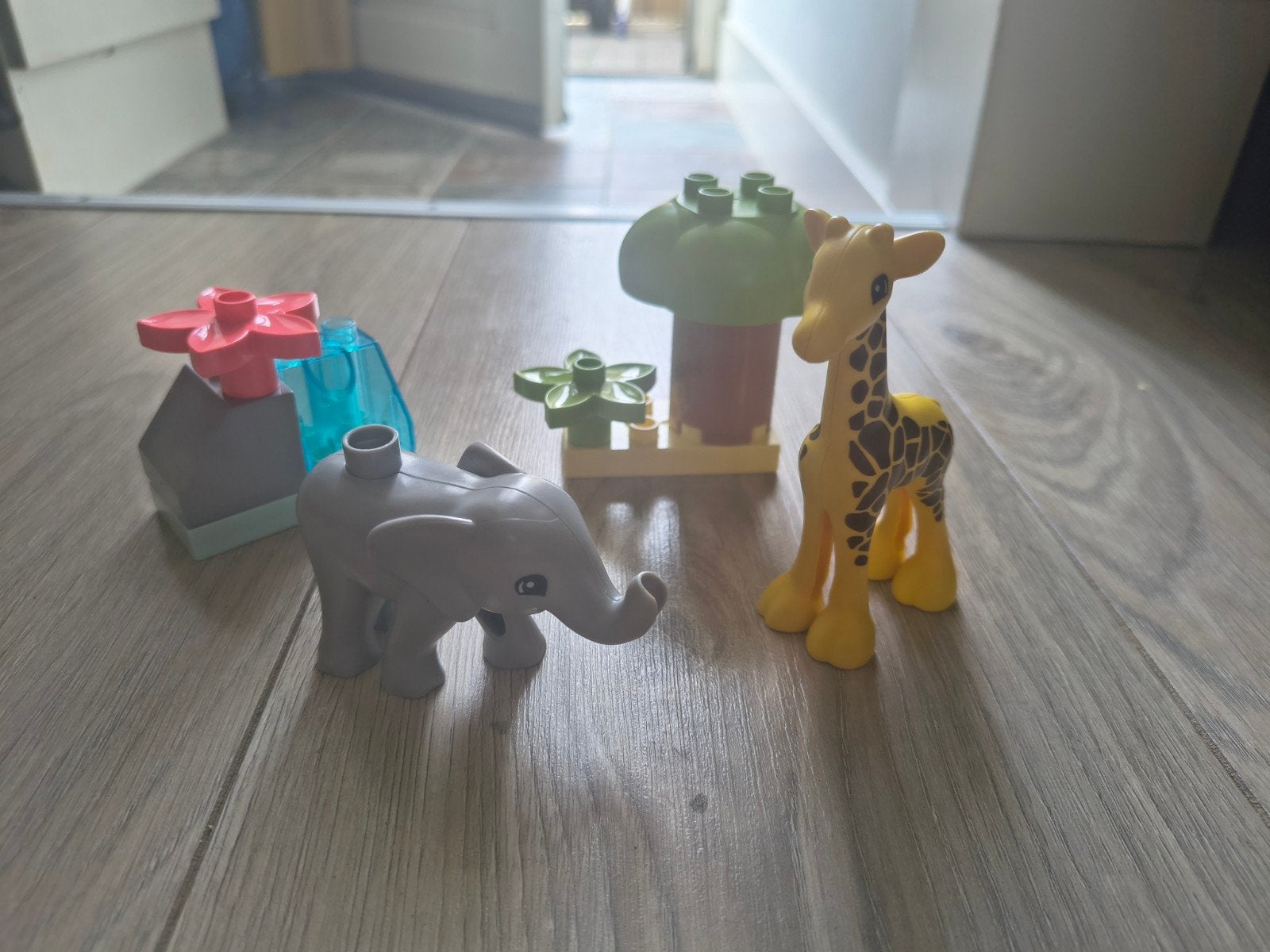 Duplo wilde dieren van Afrika set (10971), Gebruikt, Overige thema's, Ophalen of Verzenden, Duplo