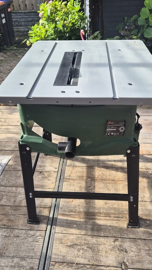 2 Force Zaagtafel ZT250-1800W - Krachtige Cirkelzaag, Ophalen, Cirkelzaag, 2 Force, Zo goed als nieuw