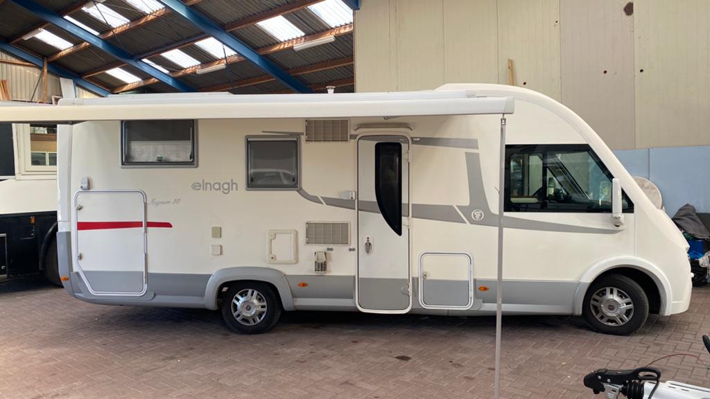 Elnagh Magnum 30, 3.0 diesel 177 pk Euro 5, automaat, Caravans en Kamperen, Campers, Fiat, 7 tot 8 meter, Diesel, Particulier