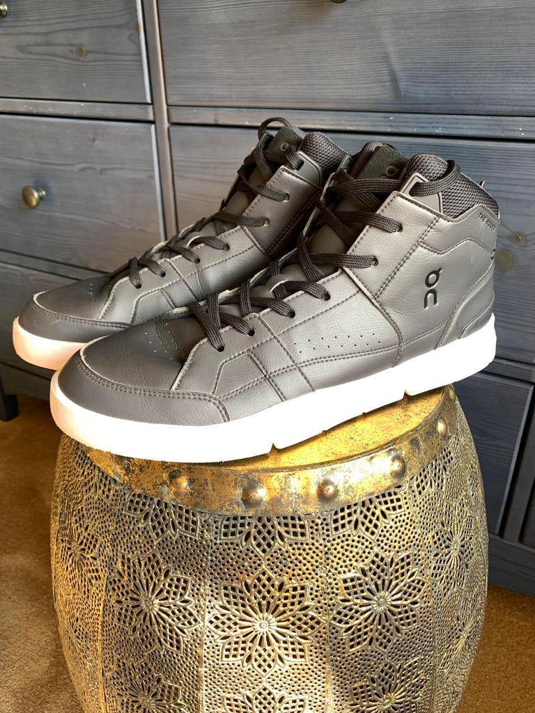 On Running THE ROGER Clubhouse Mid 46, Zwart, Ophalen of Verzenden, Sneakers of Gympen, Zo goed als nieuw