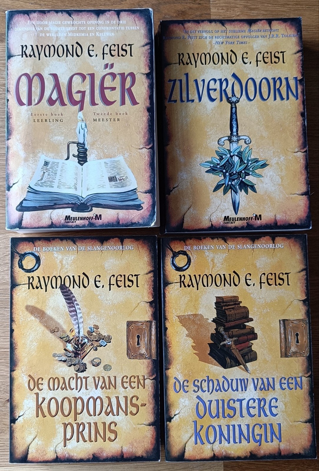 Raymond E. Feist boeken, Boeken, Ophalen of Verzenden, Zo goed als nieuw, Raymond E. Feist