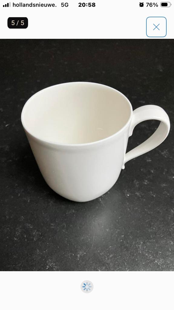 Villeroy & Boch New Cottage Basic beker, Overige typen, Ophalen of Verzenden, Zo goed als nieuw, Overige stijlen