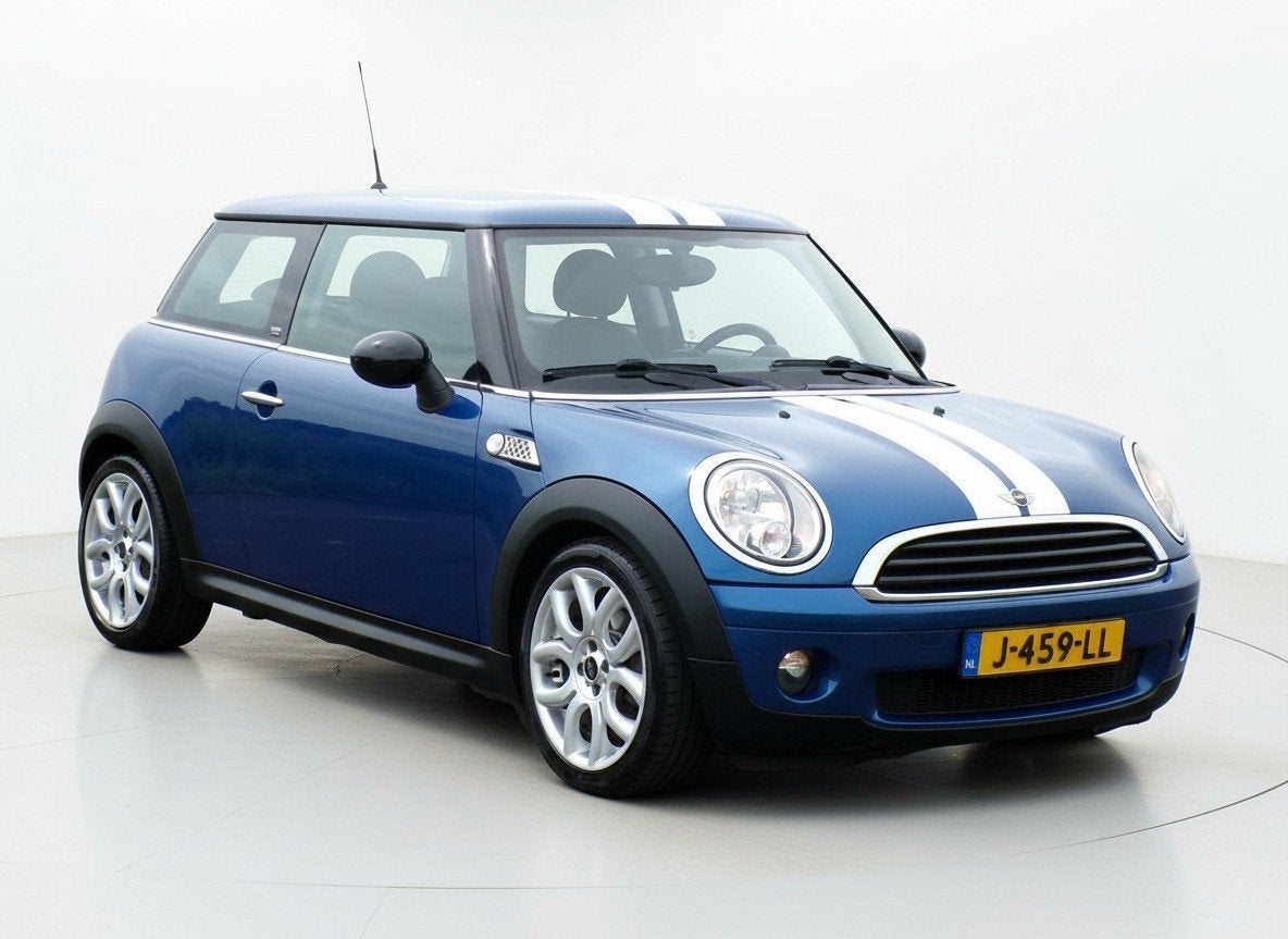 Mini 3-Deurs 1.4 One|Cruise|Airco|6-bak|Isofix, Voorwielaandrijving, Stof, Gebruikt, 49 €/maand
