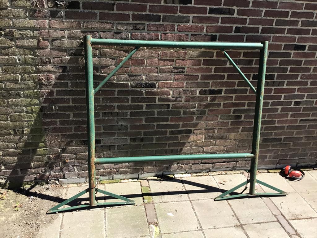 Metsel schraag 12 stuks 125 laagste 200 hoogste stand, Ophalen, Gebruikt, Overige typen, 2 tot 5 meter