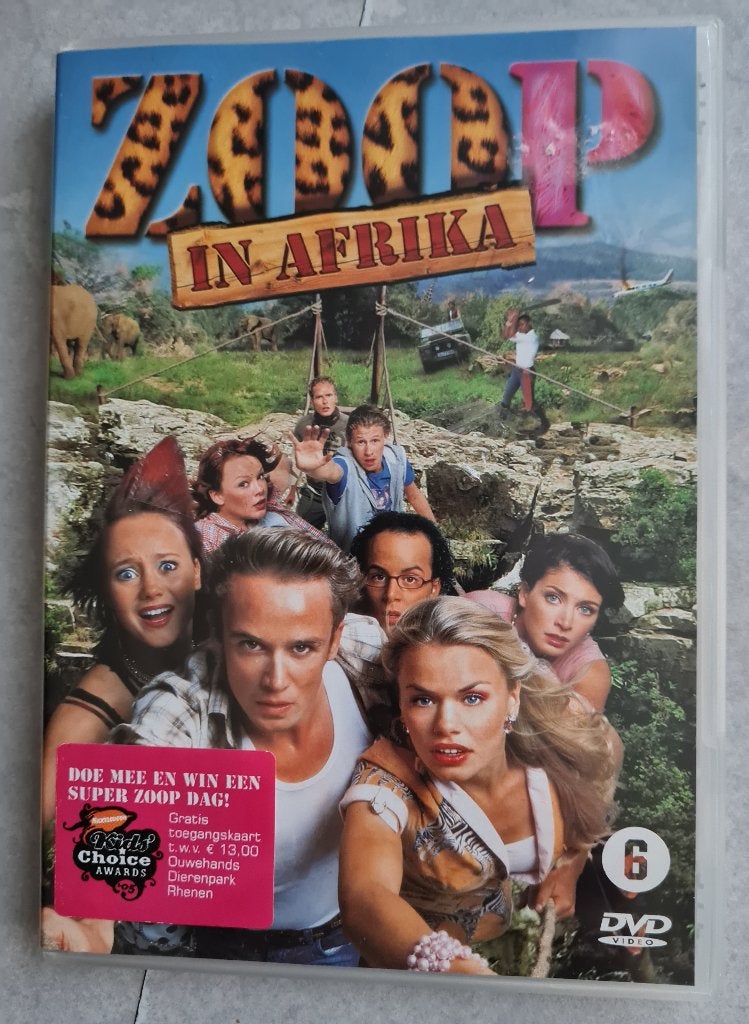 ZOOP in Afrika, Cd's en Dvd's, Alle leeftijden, Ophalen of Verzenden, Zo goed als nieuw