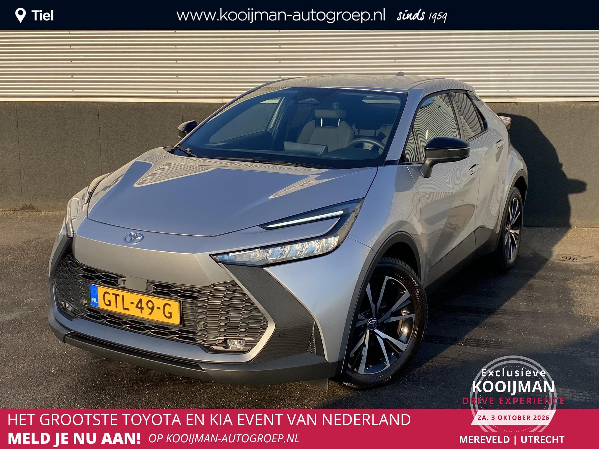 Toyota C-HR 1.8 Hybrid 140 Dynamic Nieuw geleverd! incl. o.a