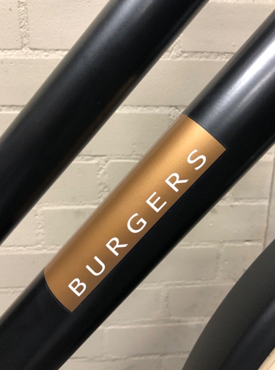 Burgers Brixton Dames Matzwart 55cm, 53 tot 56 cm, -, -, Nieuw