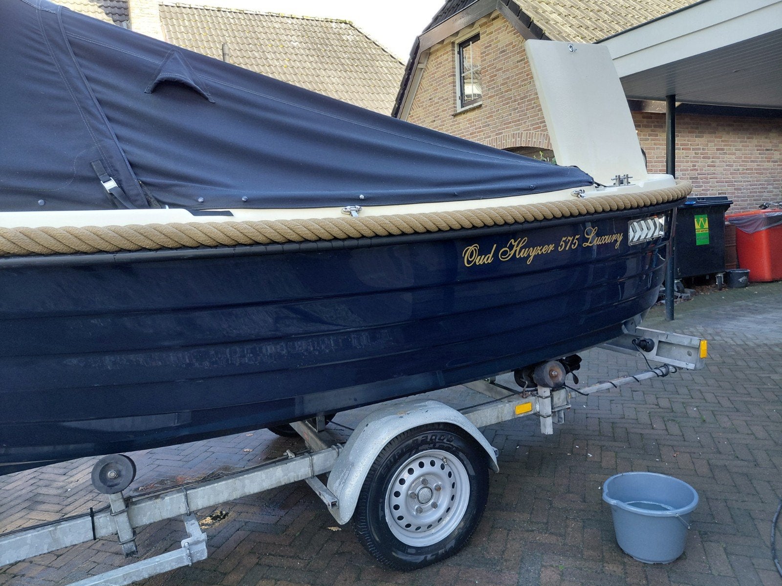 te koop oudhuijzer 575 luxury, Ophalen, Binnenboordmotor, Zo goed als nieuw, 20 pk