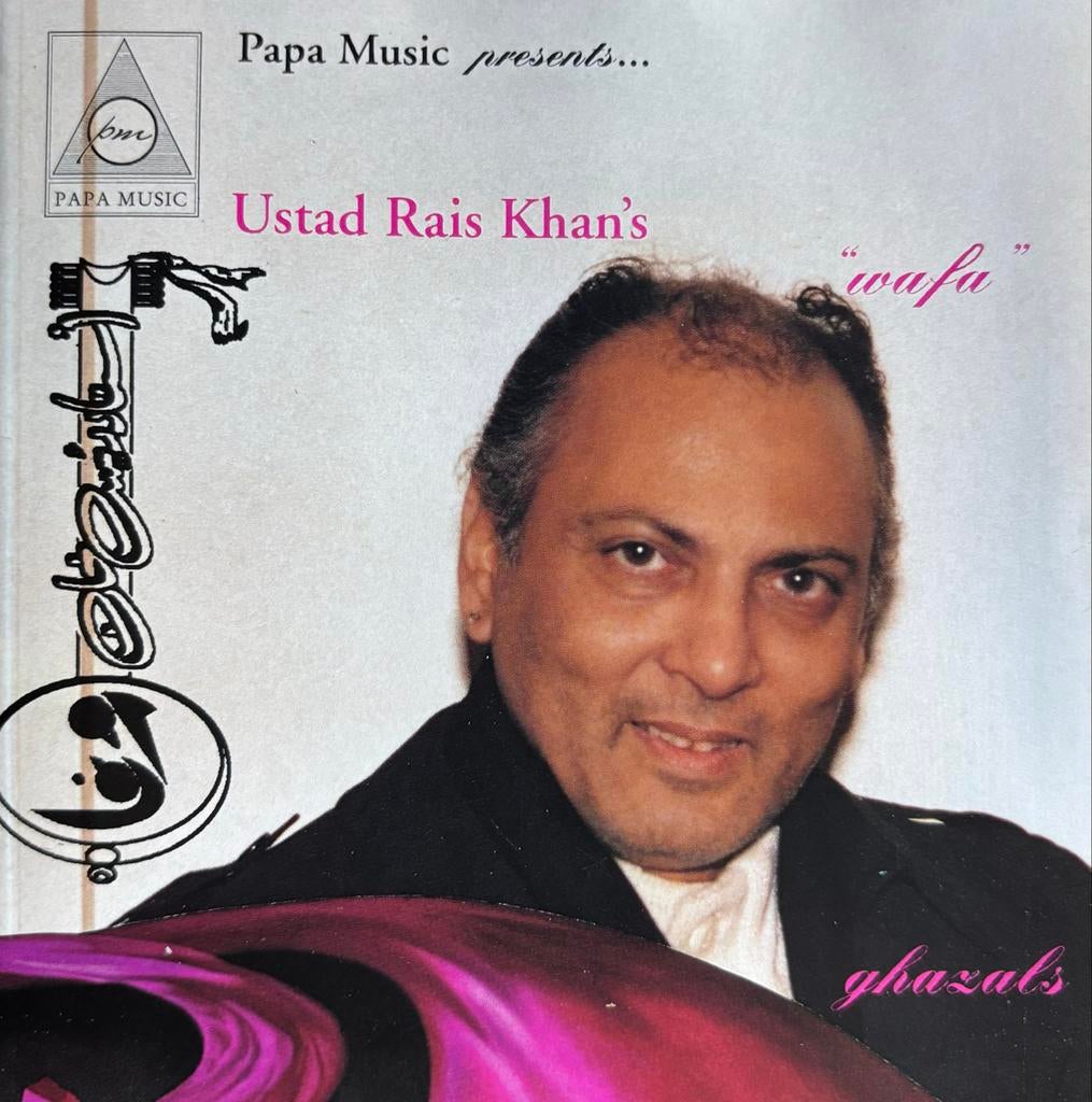 Ustad Rais Khan's Wafa / Ghazals - CD - Papa Music, Verzenden, Gebruikt, Aziatisch