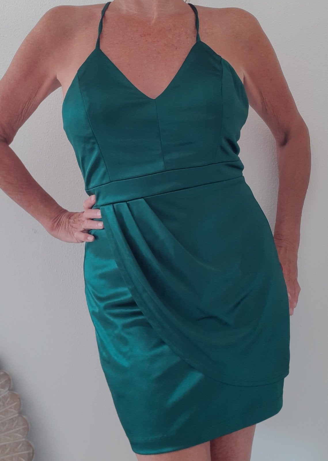 Mooi sexy jurkje 40/42, Maat 38/40 (M), Ophalen of Verzenden, Zo goed als nieuw, Boven de knie