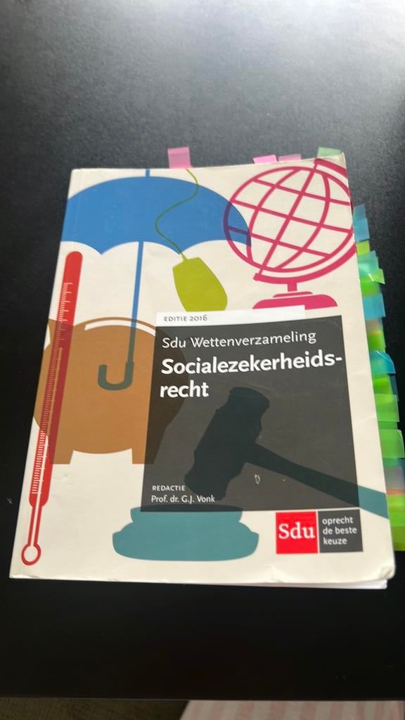 Socialezekerheidsrecht, Ophalen of Verzenden, Zo goed als nieuw