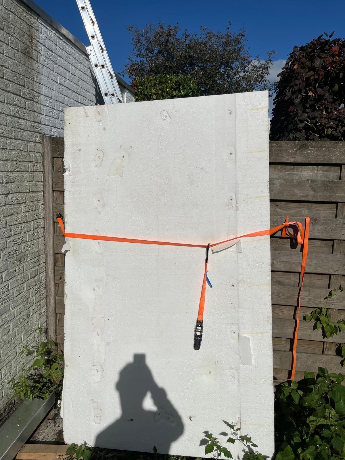Gratis isolatieplaten: 5x 120x200cm 10cm dikte, Ophalen, Vloerisolatie, Piepschuim (Tempex), 8 tot 12 cm