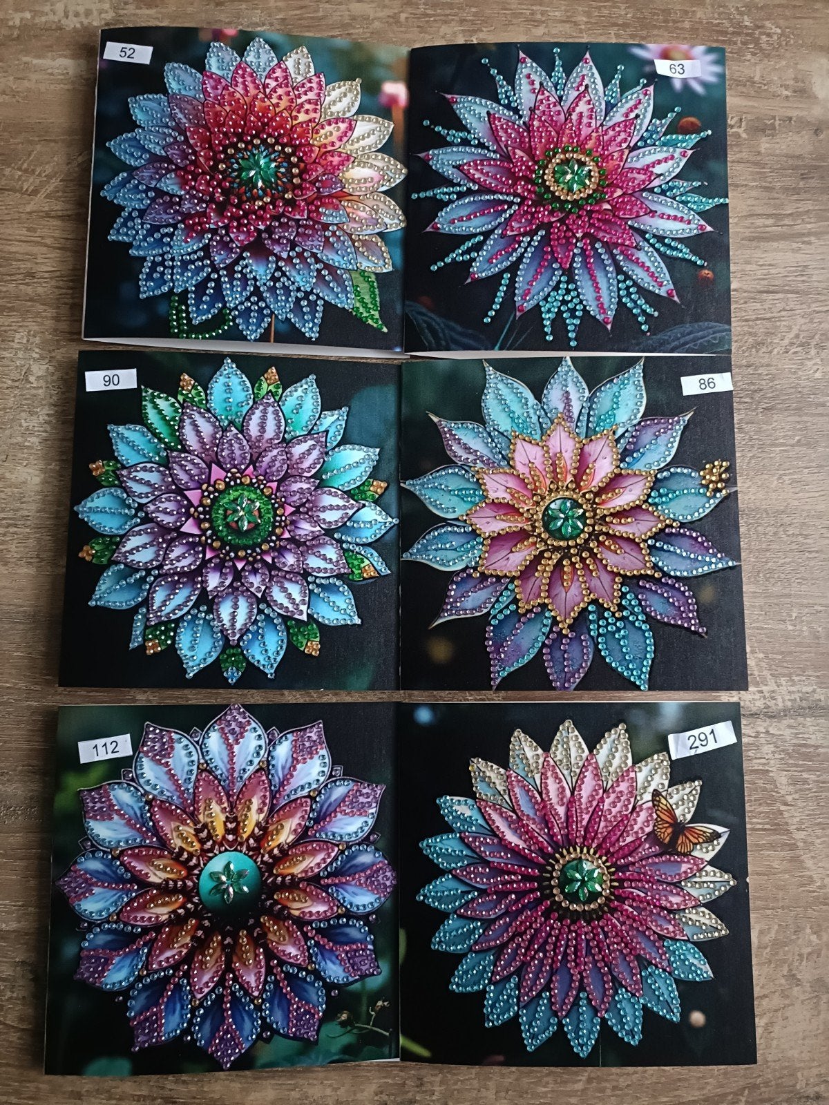 Daimond painting kaarten mozaïek bloemen verjaardag, Ophalen of Verzenden, Nieuw, Overige thema's