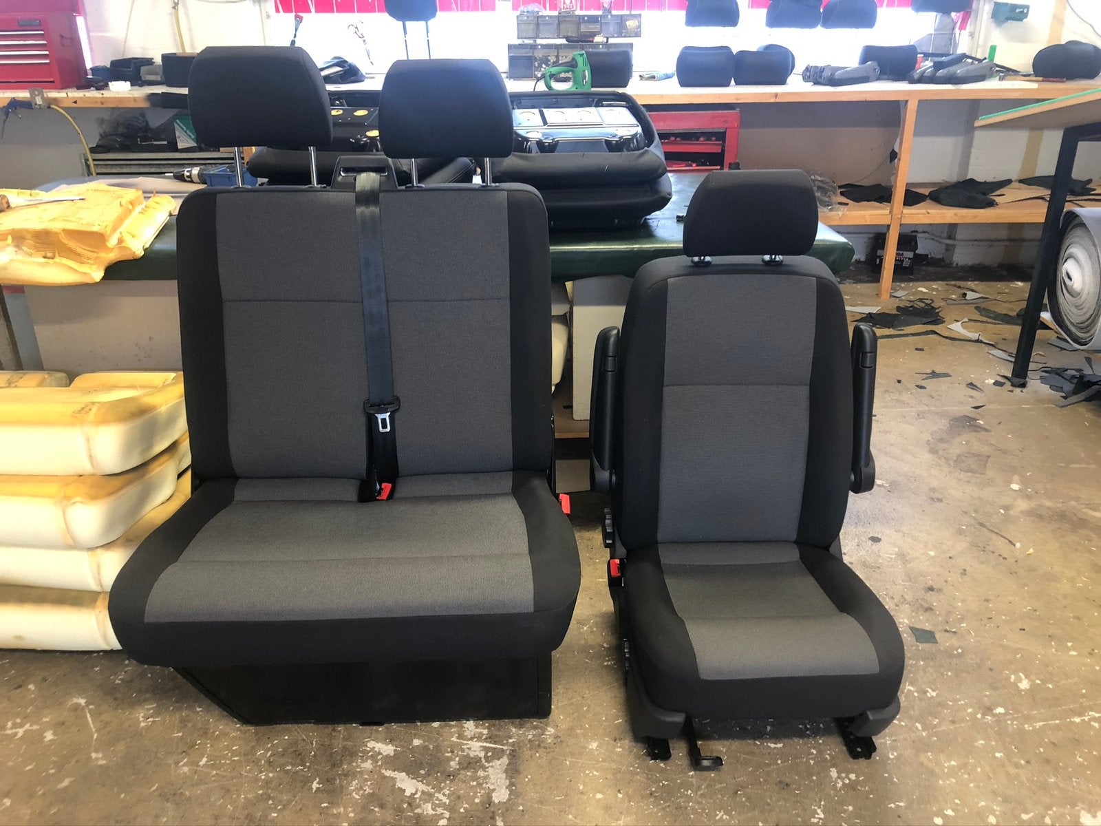 Volkswagen Transporter T5/T6 stoel met bank AUSTIN, Ophalen, Austin