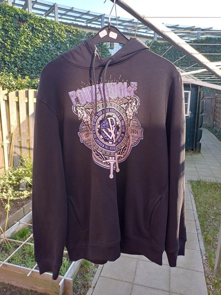 Powerwolf hoodie zo goed als nieuw!, Tickets en Kaartjes, Eén persoon, Hard Rock of Metal