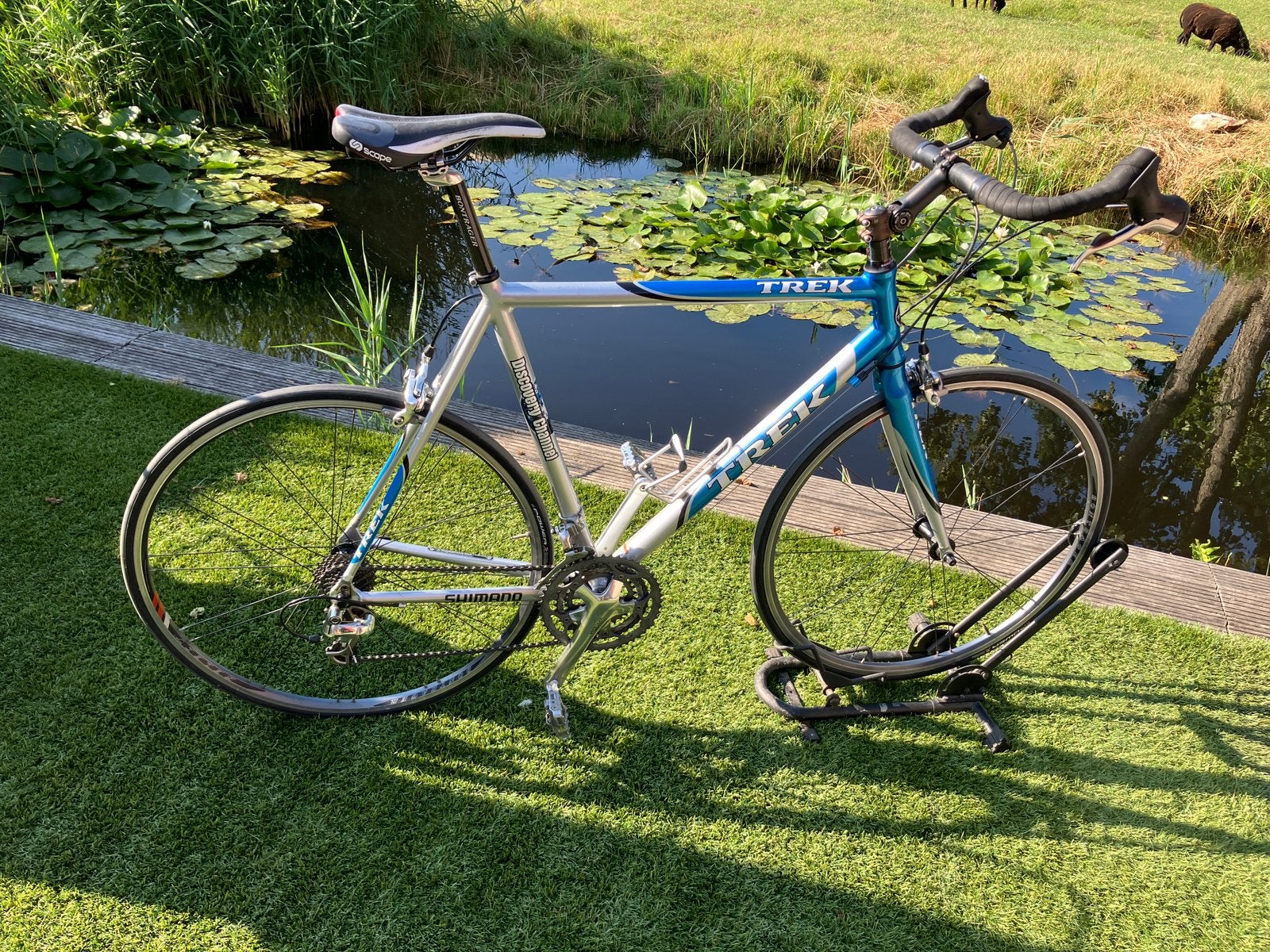 Trek racefiets 61 cm, Fietsen en Brommers, Fietsen | Racefietsen, 28 inch, Gebruikt, Heren, Aluminium