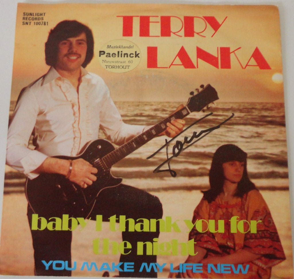 Terry Lanka > Baby I thank you for the night, Ophalen of Verzenden, Gebruikt, 7 inch, Pop