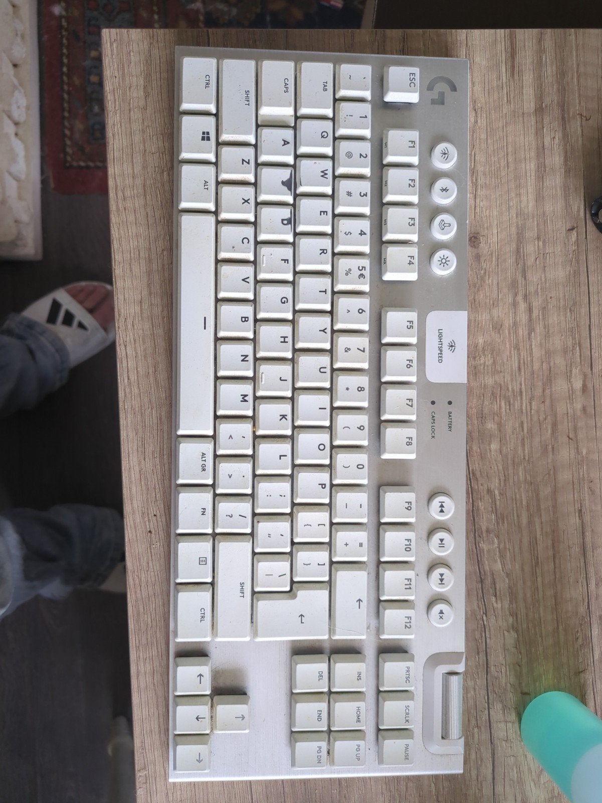 Logitech G915 TKL Draadloos Gaming Toetsenbord, Computers en Software, Toetsenborden, Ophalen of Verzenden, Zo goed als nieuw