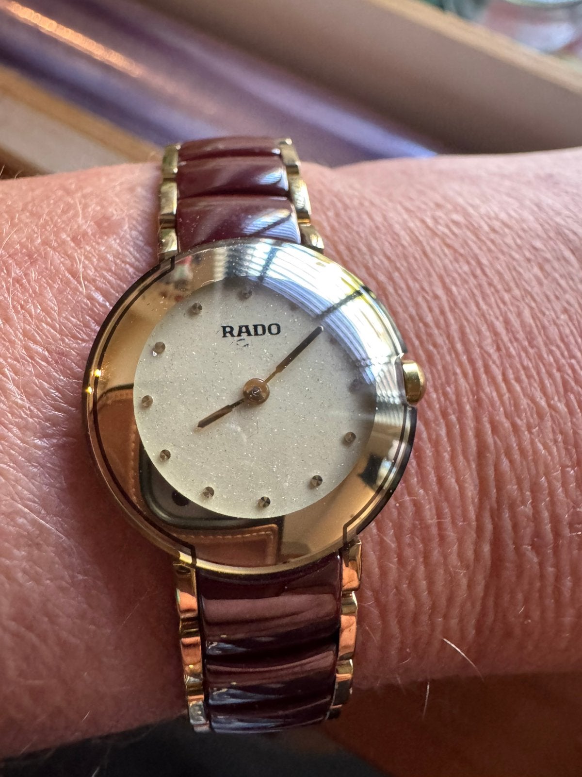RADO diaStar dameshorloge voor slanke arm, Overige merken, Gebruikt, Polshorloge, Ophalen of Verzenden