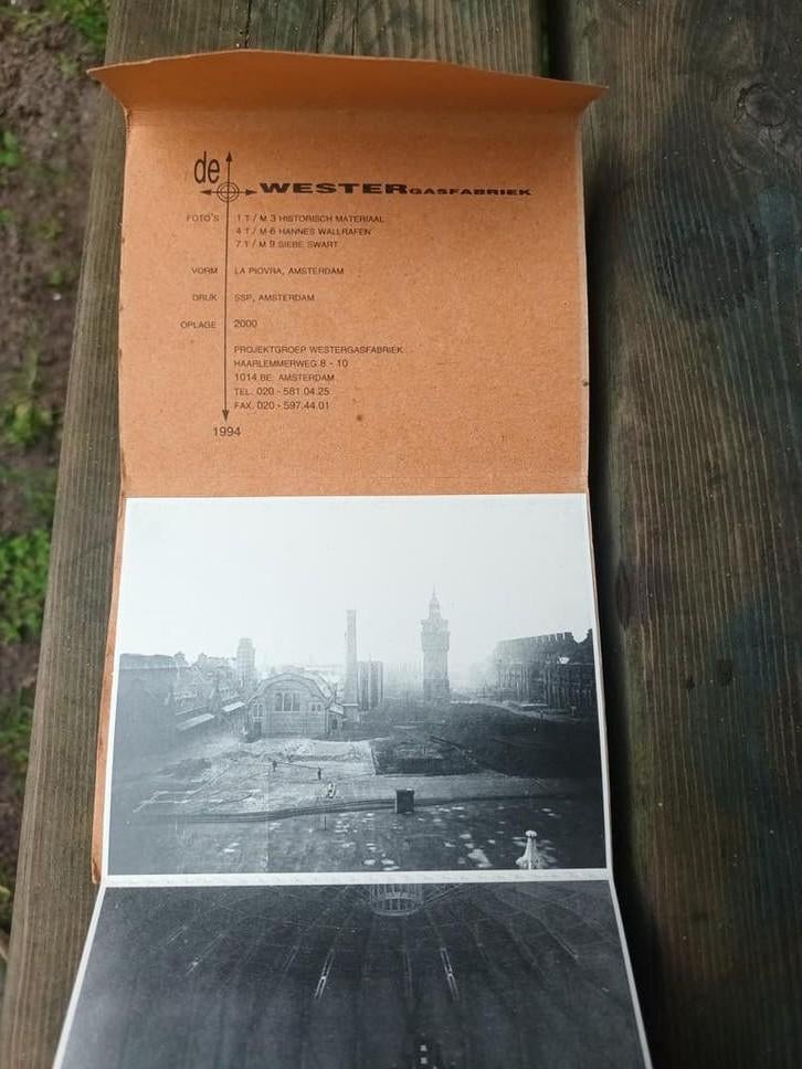 De Westergasfabriek uitgave 1994, Antiek en Kunst, Ophalen of Verzenden