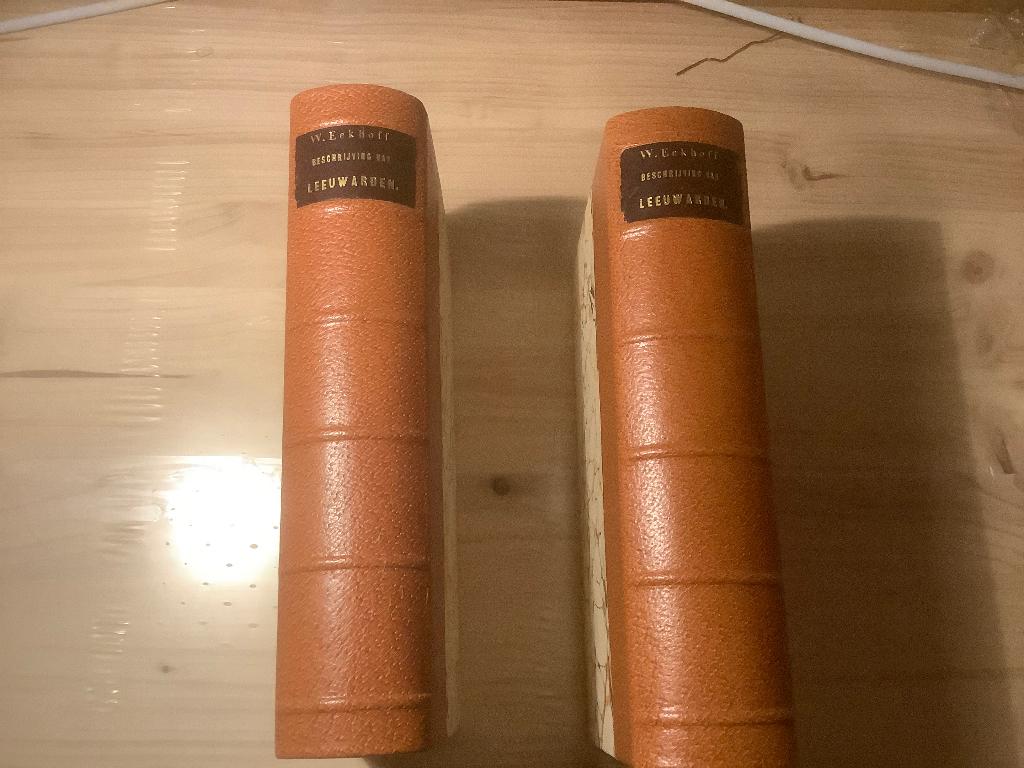Beschrijving van Leeuwarden van W. Eekhoff, 1846., Boeken, Gelezen, Overige typen, Ophalen of Verzenden, 1800 tot 2000