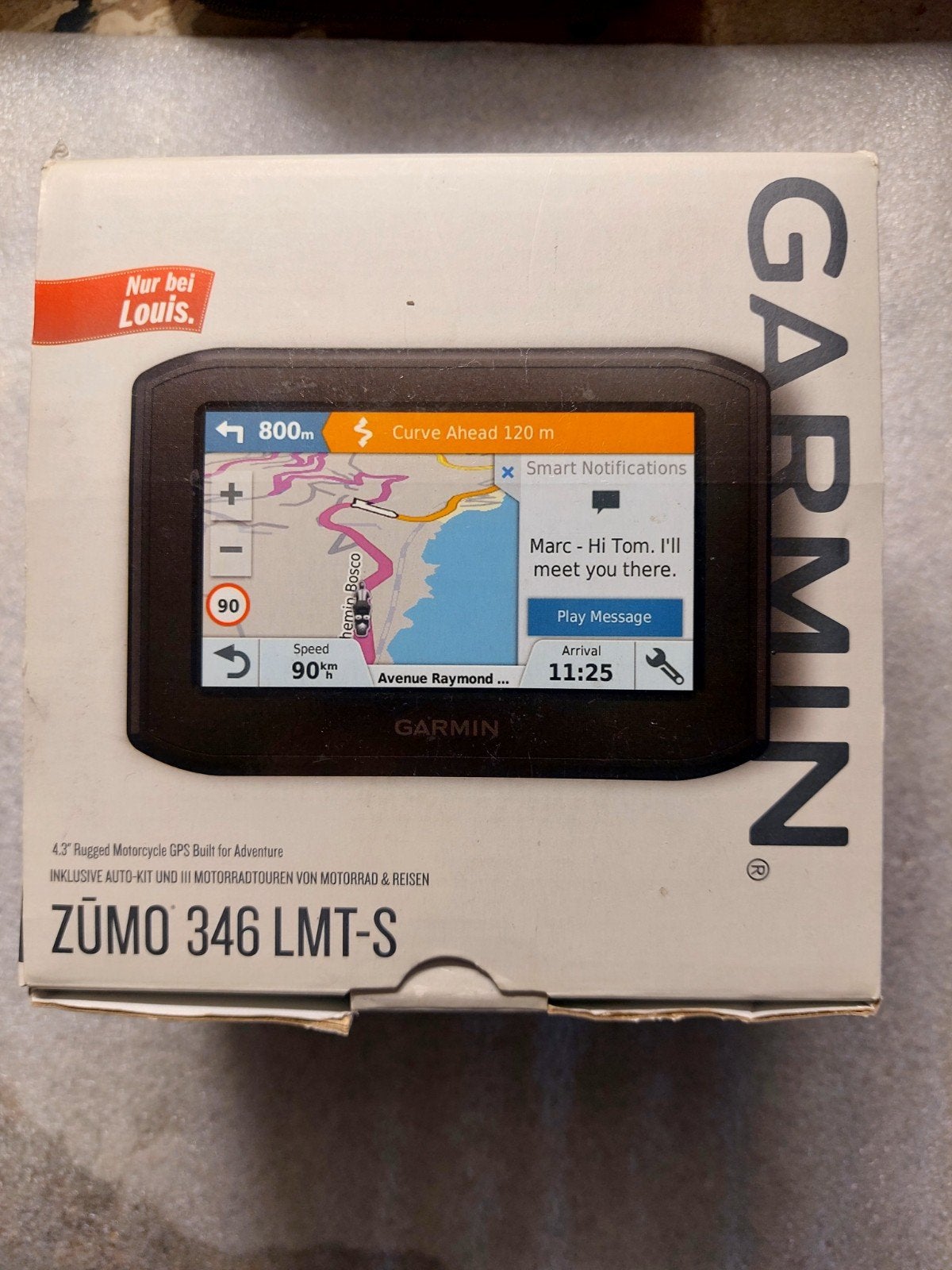 Garmin Zumo 346 LMT-S Motorfiets Navigatiesysteem, Ophalen of Verzenden, Gebruikt