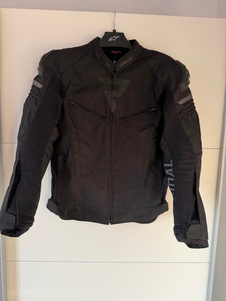 Rebelhorn Vandal waterdichte motorfiets textieljas maat L, Motoren, Ophalen, Tweedehands, Heren, Jas | textiel