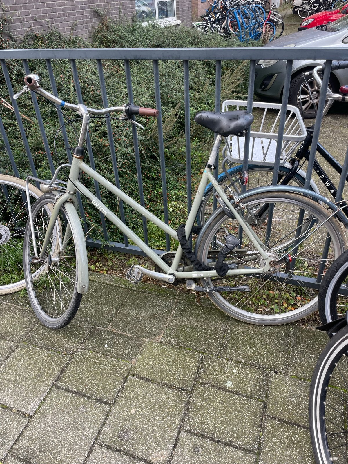 Union Damesfiets (7 versnellingen), Terugtraprem, Versnellingen, Ophalen, Overige merken
