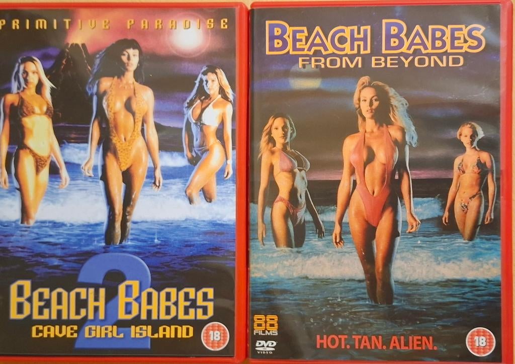 Beach Babes 1 & 2 - DVD - 88 Films #031 & #040, Cd's en Dvd's, Vanaf 16 jaar, Ophalen of Verzenden, Zo goed als nieuw, Science Fiction