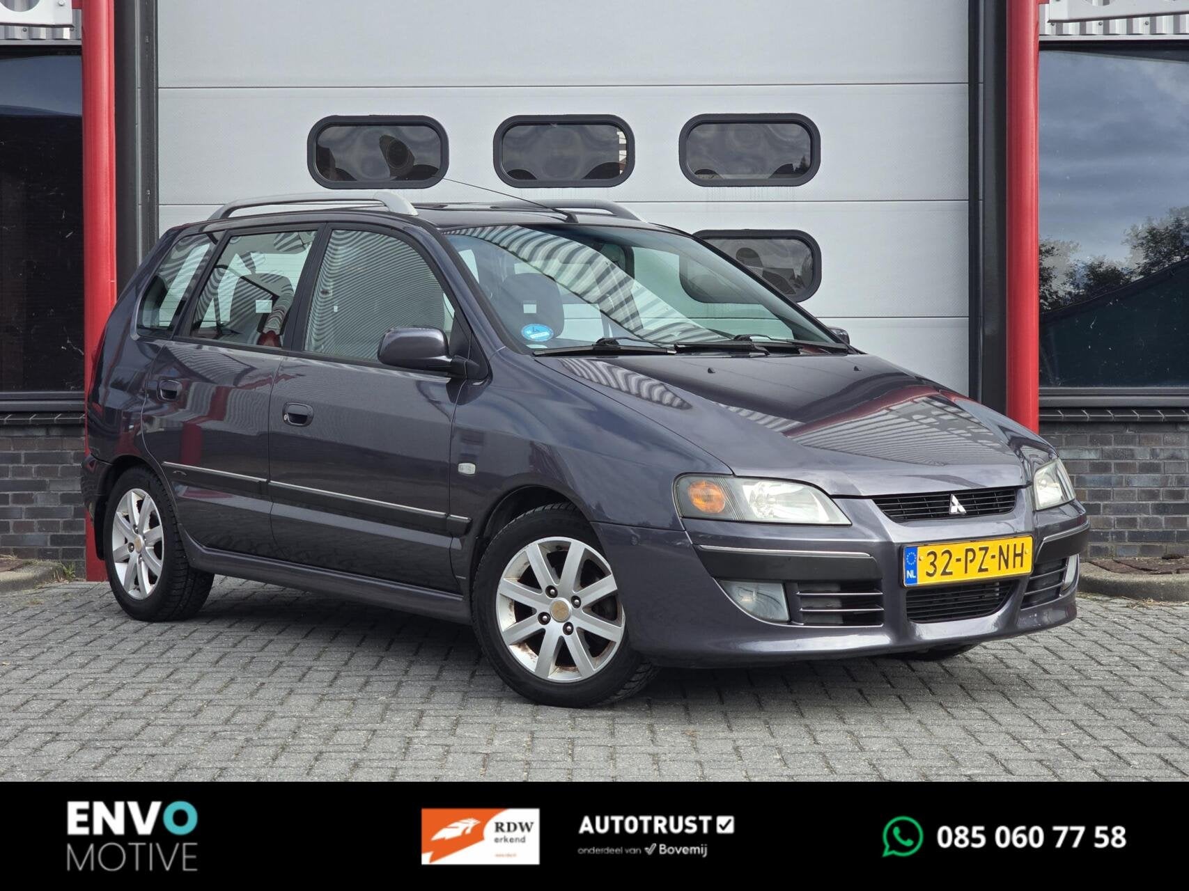 Mitsubishi Space Star 1.8 Instyle Silver Automaat Airco/LMV, Auto's, Stof, Gebruikt, 4 cilinders, 1834 cc