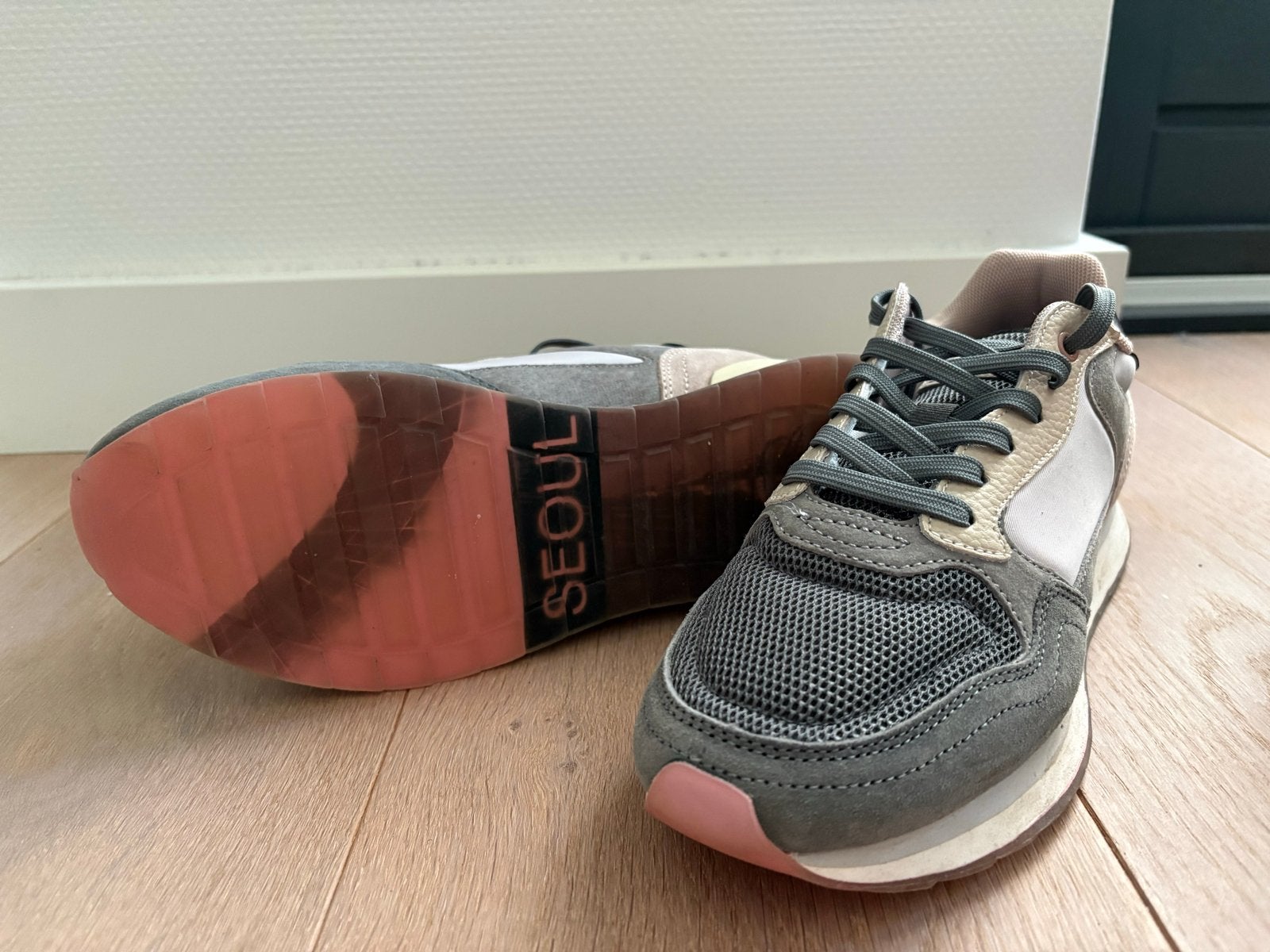 Hoff damessneakers maat 39 - zo goed als nieuw, Ophalen of Verzenden, Grijs, Sneakers of Gympen, Zo goed als nieuw