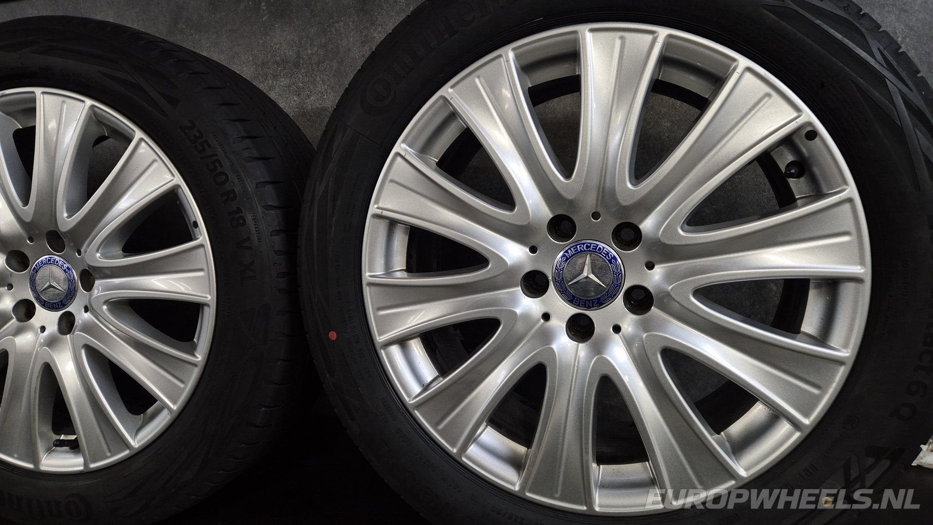 18 inch Mercedes velgen Vito Viano W639 W447 zomerbanden