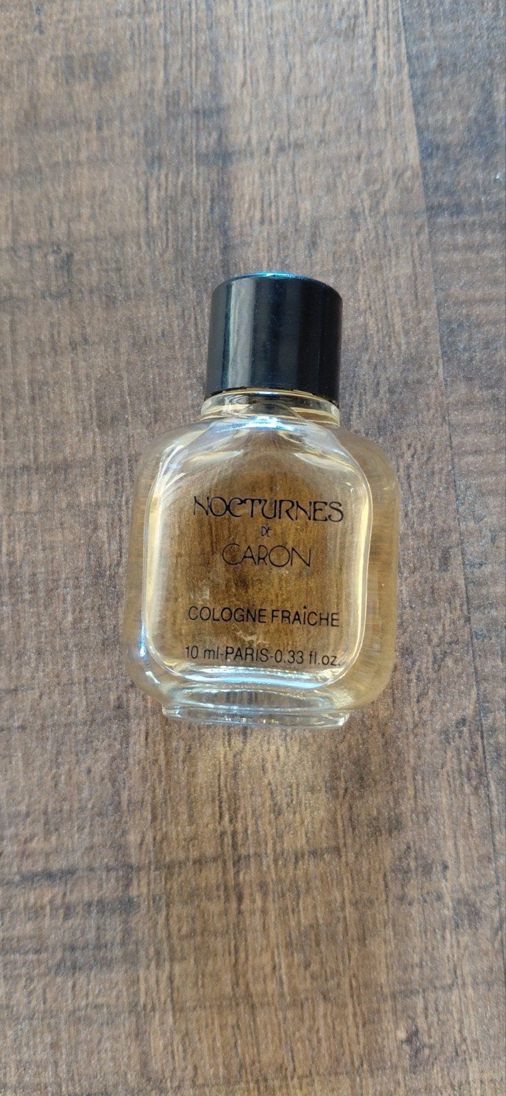 Vintage flesje Nocturnes de Caron Cologne Fraîche 10 ml, Ophalen of Verzenden, Zo goed als nieuw