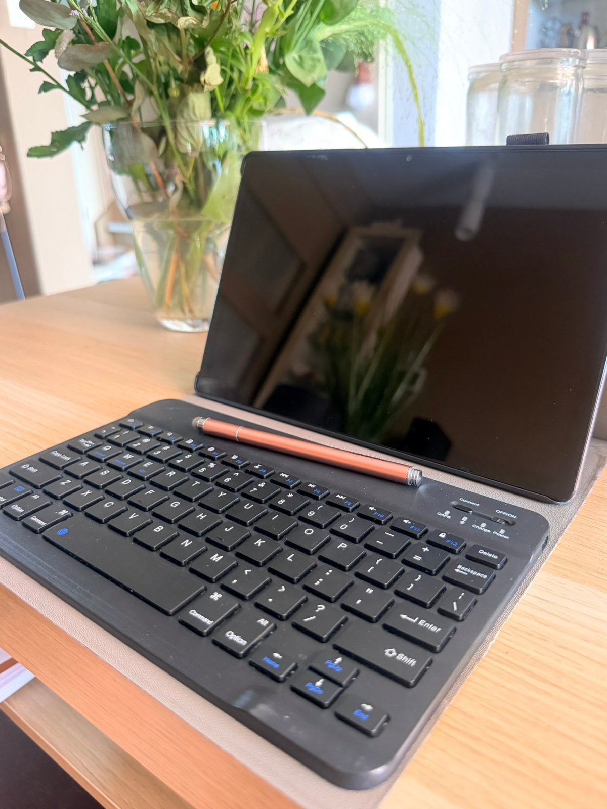 Samsung Galaxy Tab A8 (SM-X200) Pink Gold incl accessoires, Computers en Software, Android Tablets, 10 inch, 32 GB, Ophalen of Verzenden