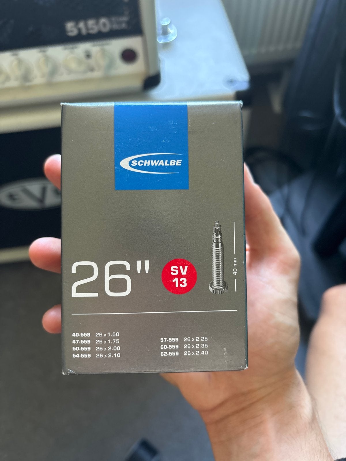 Schwalbe Binnenband 26 inch SV13 - Nieuw, Ophalen, Band, Nieuw, Mountainbike