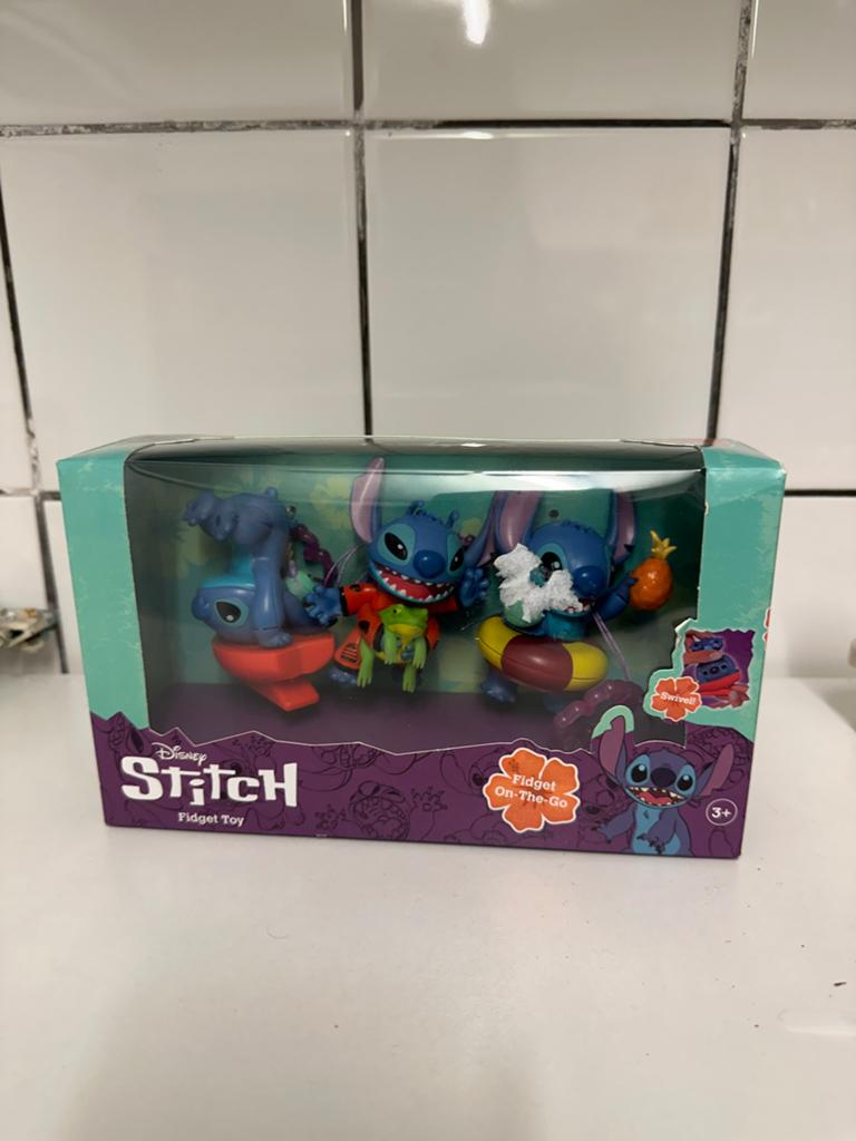 Nieuwe Disney Stitch Fidget Toy Set - 3 stuks, Ophalen of Verzenden, Nieuw, Jongen of Meisje