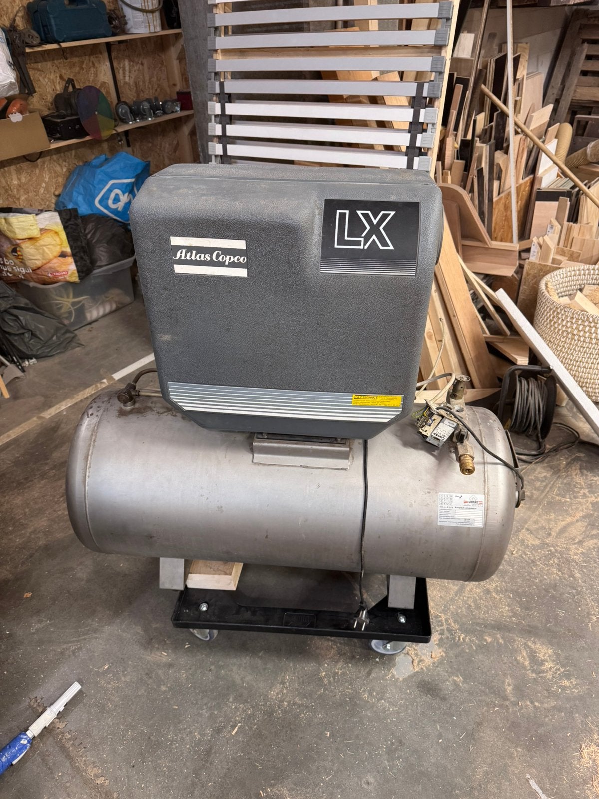 Atlas copco, Ophalen, Gebruikt, Minder dan 200 liter/min, 6 tot 10 bar