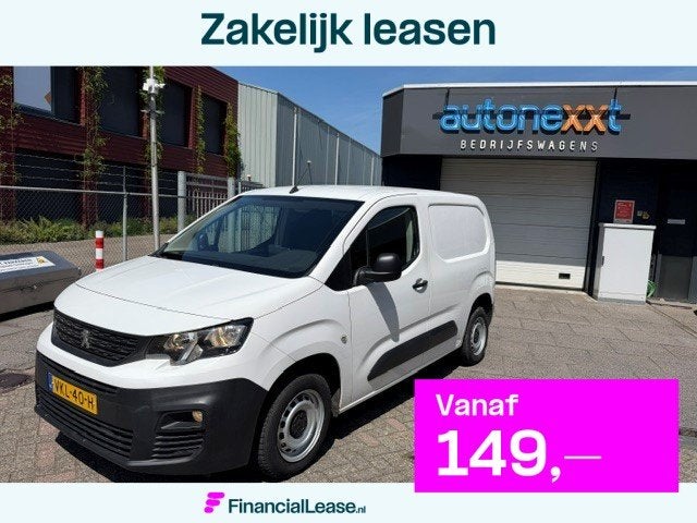 Peugeot Partner 1.2 PureTech Premium AIRCO I NAVI I PDC I MU, Voorwielaandrijving, Stof, Gebruikt, Euro 6