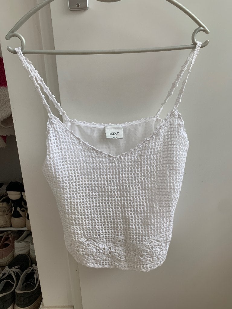 Top, Wit, Nieuw, Ophalen of Verzenden, Maat 36 (S)