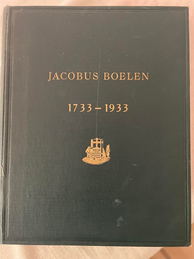 Historisch Wijnboek Jacobus Boelen, Ophalen of Verzenden, Gelezen