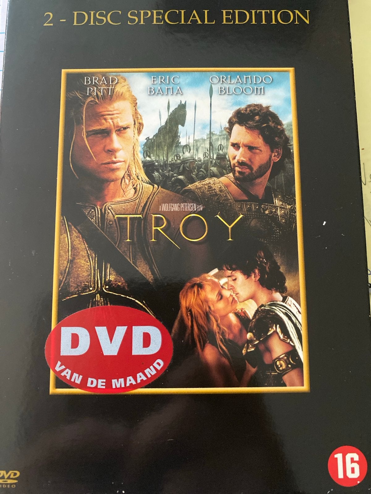 Troy - 2 Disc Special Edition DVD met Brad Pitt, Vanaf 16 jaar, Nederlands, Ophalen of Verzenden, Historisch