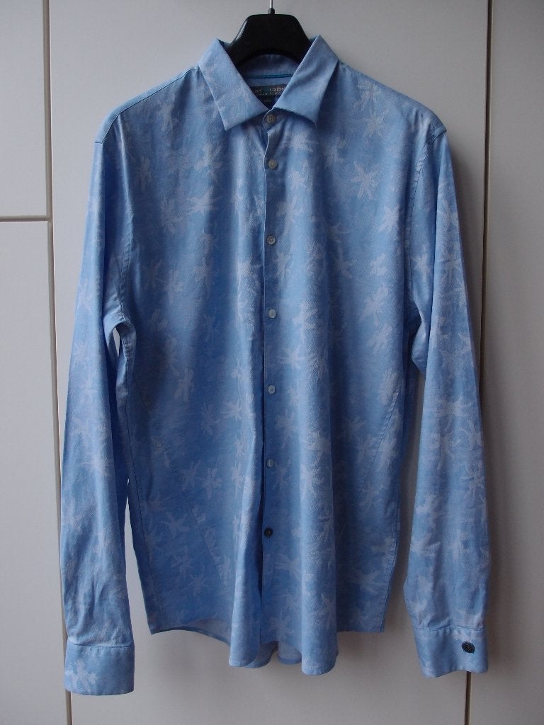 Mooi zakelijk casual Cast Iron heren overhemd blouse XL, Kleding | Heren, Overhemden, Blauw, Ophalen of Verzenden, Zo goed als nieuw