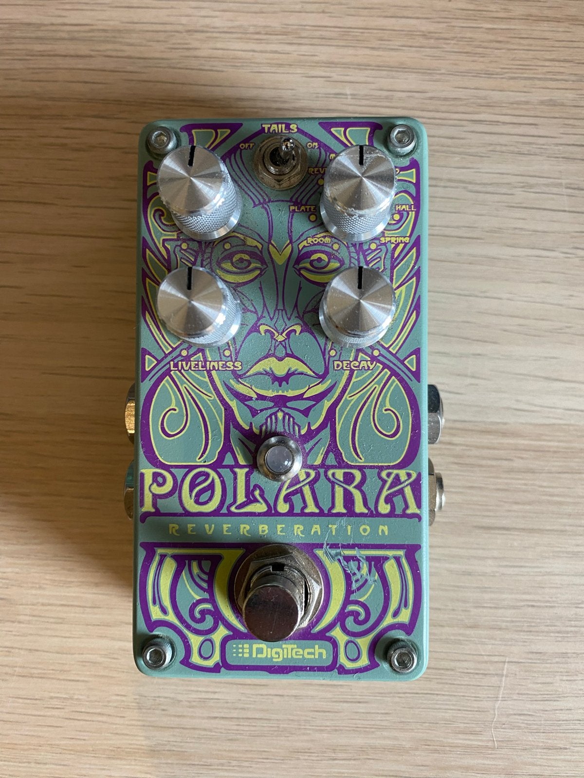 DigiTech Polara Reverb Pedaal, Ophalen of Verzenden, Zo goed als nieuw, Reverb