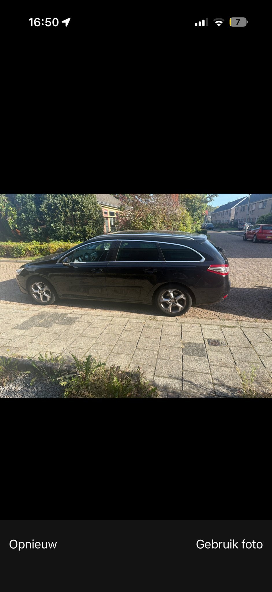 Peugeot 508 1.6 THP SW 2012 Zwart, Auto's, Voorwielaandrijving, 745 kg, 15 km/l, 1800 kg