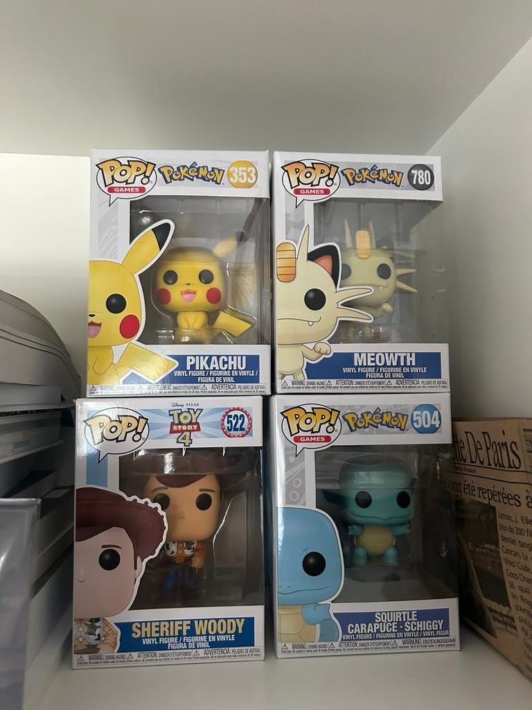 Funko Pops Pokemon & Toy Story, Ophalen of Verzenden, Nieuw