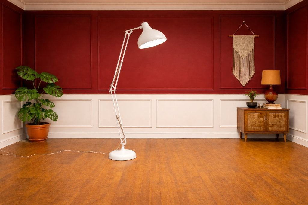 Vintage / Vloerlamp Besselink Light 60er jaren / Retro, Ophalen, Gebruikt, 200 cm of meer, Vintage