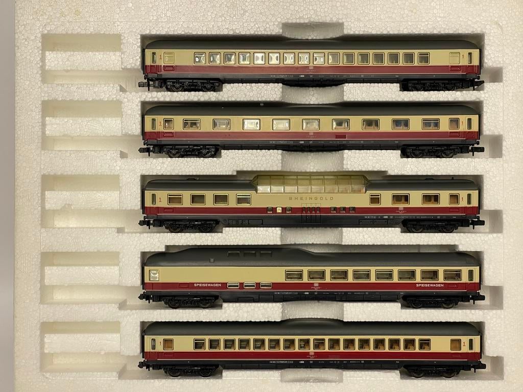 ** NIEUW ** MINI-BAHN ** RHEINGOLD **, Overige merken, Treinset, Gelijkstroom, Nieuw