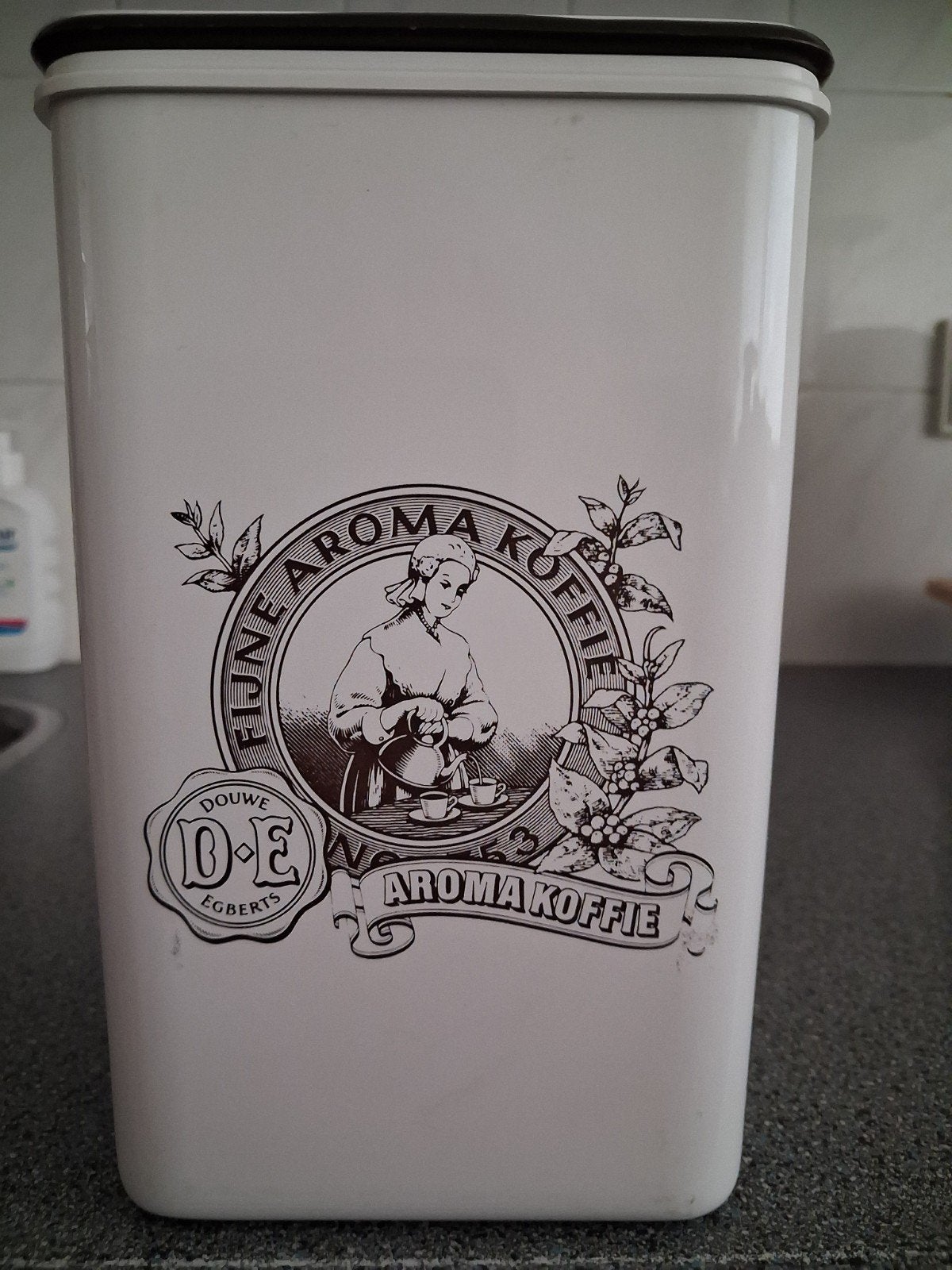 DOUWE EGBERTS ROYALE KOFFIEBUS OPDRUK: FIJNE AROMA KOFFIE, Ophalen of Verzenden, Zo goed als nieuw, Overige, Douwe Egberts